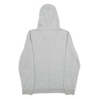 CHAMPION Mens Grey Hoodie M Cotton Blend Pullover Logo Sweatshirt