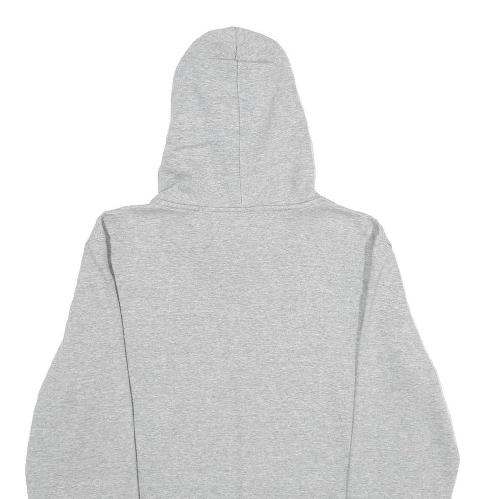 CHAMPION Mens Grey Hoodie M Cotton Blend Pullover Logo Sweatshirt