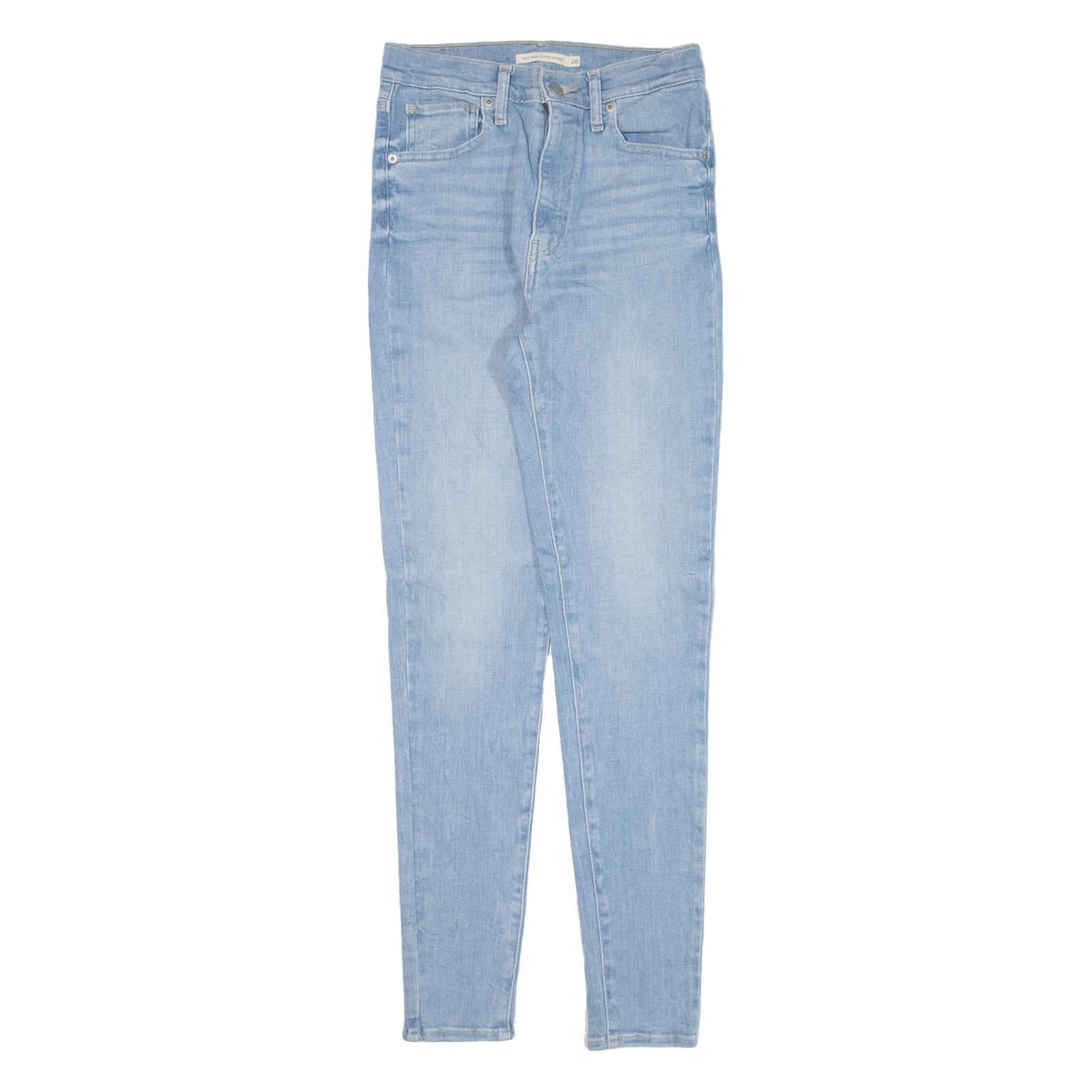 LEVI'S Mile High Womens Jeans Blue Slim Skinny W25 L30