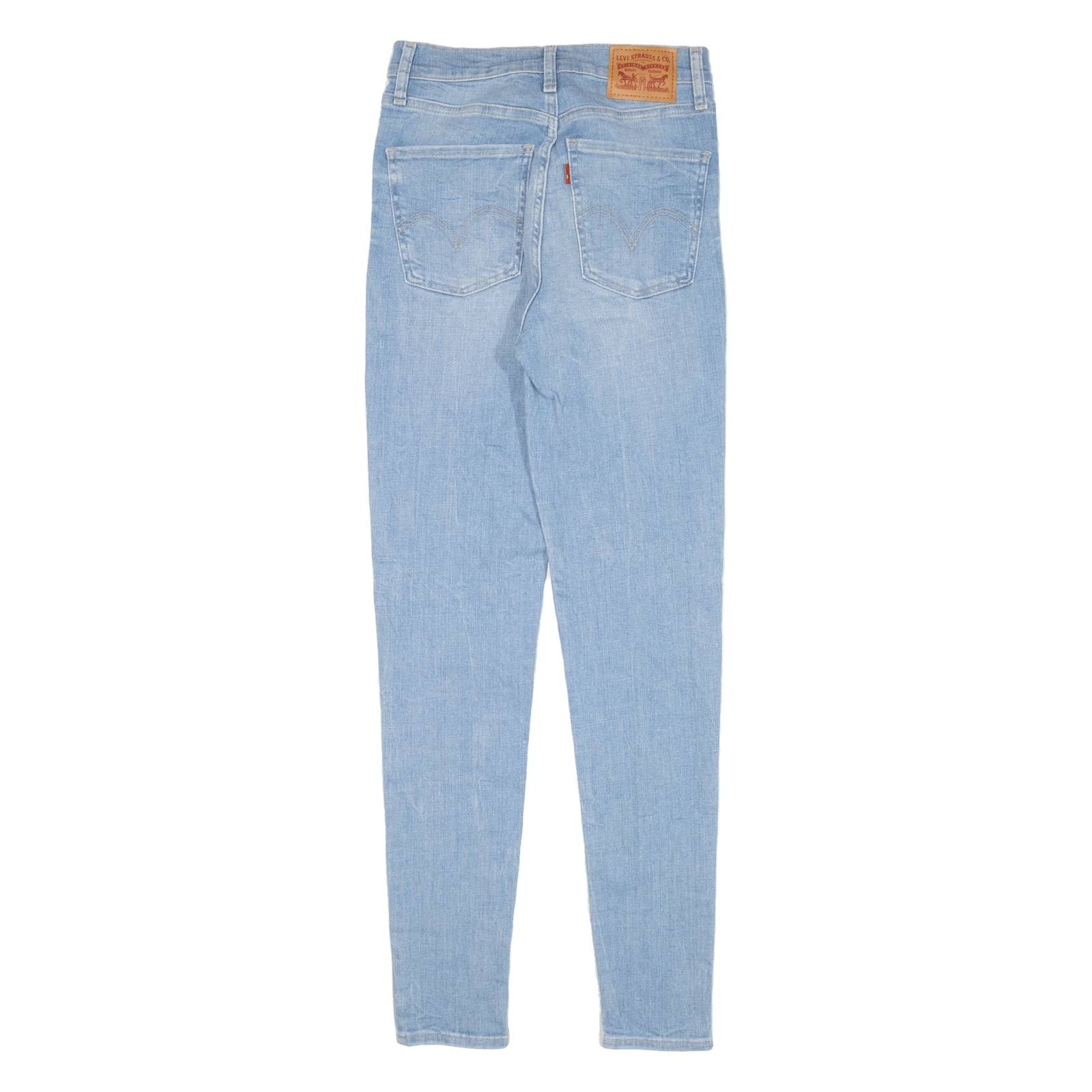 LEVI'S Mile High Womens Jeans Blue Slim Skinny W25 L30