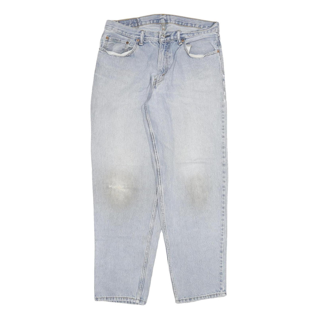 LEVI'S 560 Mens Light Blue Relaxed Tapered Denim Jeans W32 L31 Casual Comfort