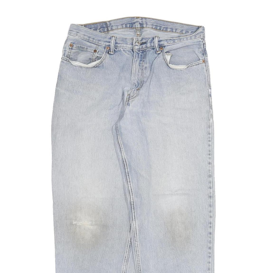 LEVI'S 560 Mens Light Blue Relaxed Tapered Denim Jeans W32 L31 Casual Comfort