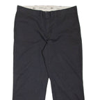 DICKIES Workwear Mens Trousers Black Regular Straight W40 L30