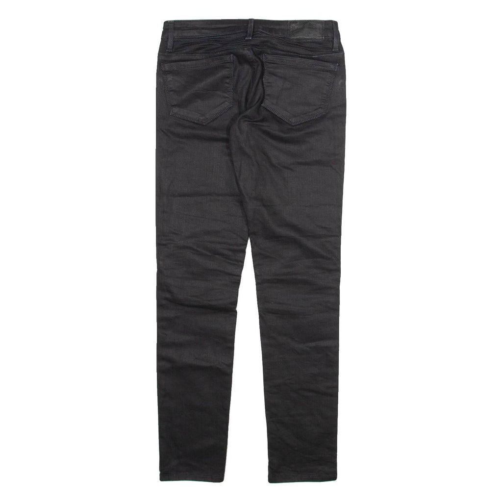 HILFIGER DENIM Womens Jeans Black Slim Skinny W27 L30