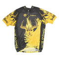 ANATOMIC Mens Black & Yellow Graphic T-Shirt 2XL Short Sleeve Crew Neck