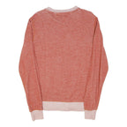 TOMMY HILFIGER Mens Red Crew Neck M NYC Cotton Blend Pullover Sweatshirt