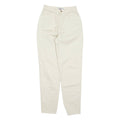 EMMANUEL SCHVILI Betty Boop Mens Trousers Cream Tapered 90s W24 L30
