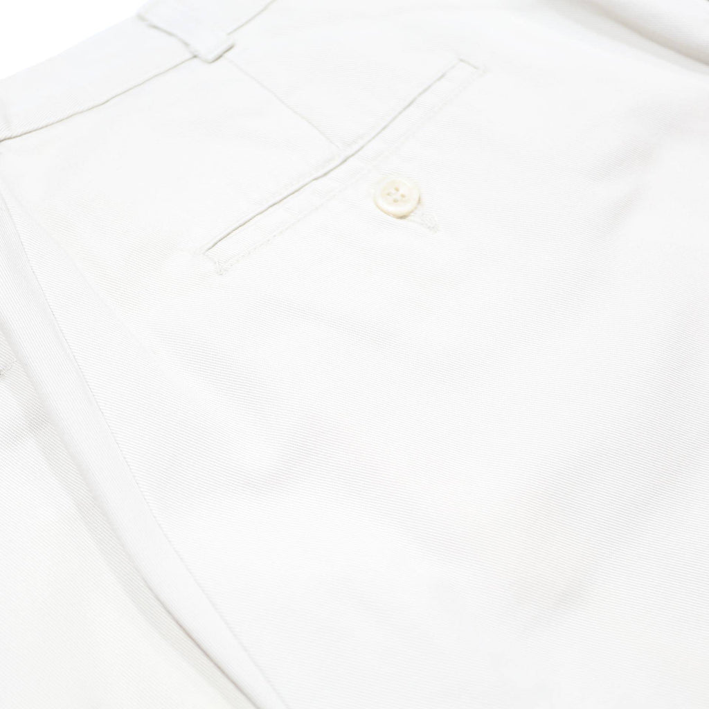 DOCKERS Womens Cotton White Relaxed Tapered Trousers W30 L29 Classic Casual