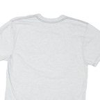 CHAMPION Mens White Graphic T-Shirt XL Short Sleeve Crew Neck Classic Cotton