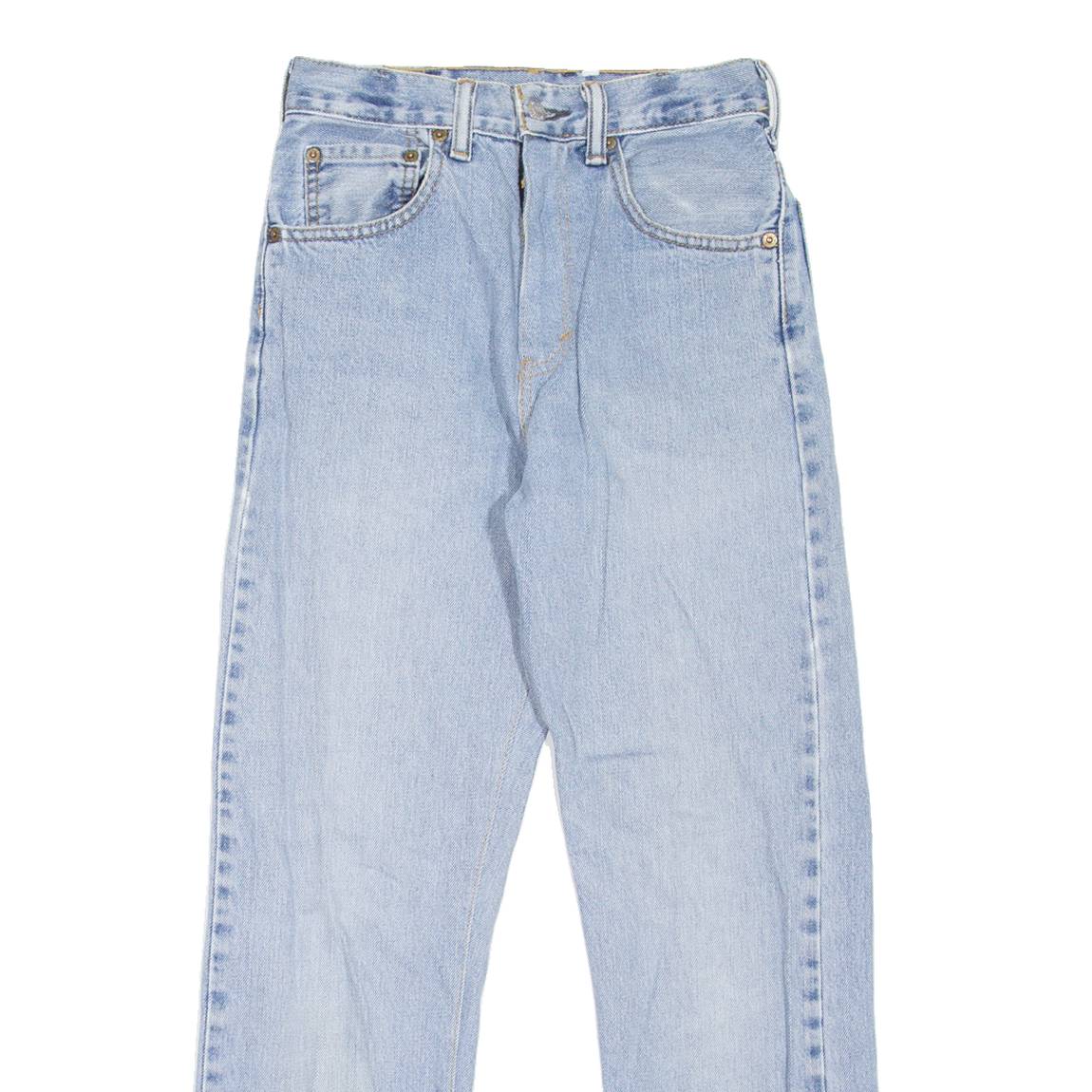 LEVI'S Altered Womens Jeans Blue Slim Straight Stone Wash W24 L26