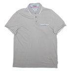 TED BAKER Mens Polo Shirt Grey S