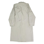 CLAUDE HAVREY Mens Beige Cotton Classic Button Jacket M Plain Casual Outerwear