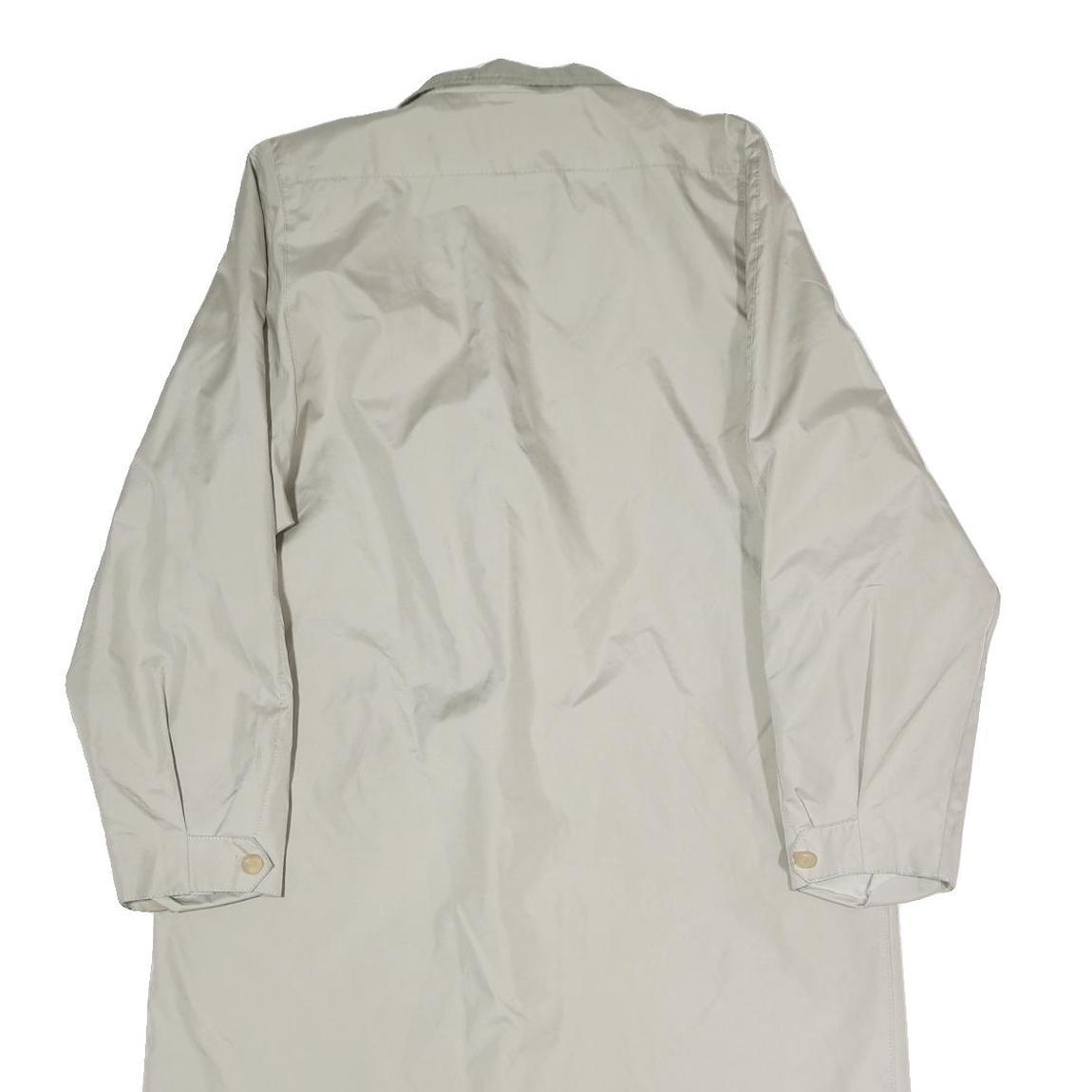 CLAUDE HAVREY Mens Beige Cotton Classic Button Jacket M Plain Casual Outerwear