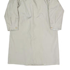 CLAUDE HAVREY Mens Beige Cotton Classic Button Jacket M Plain Casual Outerwear