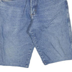 WRANGLER Mens Denim Blue Shorts L W36 Classic Fit Casual Cotton Blend