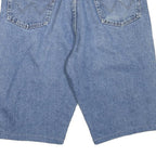 WRANGLER Mens Denim Blue Shorts L W36 Classic Fit Casual Cotton Blend
