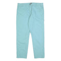 DICKIES Mens Cotton Regular Fit Straight Leg Trousers W38 L32 Pale Blue Workwear