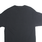 JOSTONS Mens Black Senior Class Of 22 Graphic T-Shirt L Short Sleeve Crew Neck