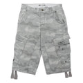 MILITIA SURPS Mens Shorts Grey Camouflage Cargo M W32 Authentic Classic