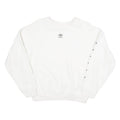 ADIDAS Womens Sweatshirt White UK 6