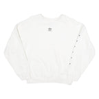 ADIDAS Womens Sweatshirt White UK 6