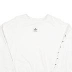 ADIDAS Womens Sweatshirt White UK 6