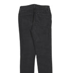 LEVI'S Womens Jeans Black Slim Skinny Denim Raw W27 L34 Stylish Comfort