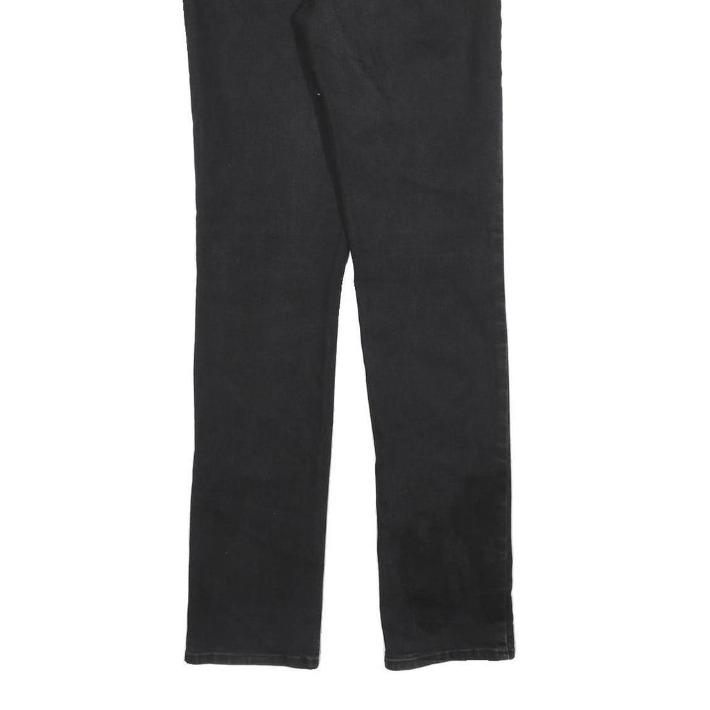 LEVI'S Womens Jeans Black Slim Skinny Denim Raw W27 L34 Stylish Comfort