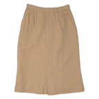 EVAN PICONE Womens Pencil Skirt Beige Knee Length Wool S