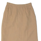 EVAN PICONE Womens Pencil Skirt Beige Knee Length Wool S