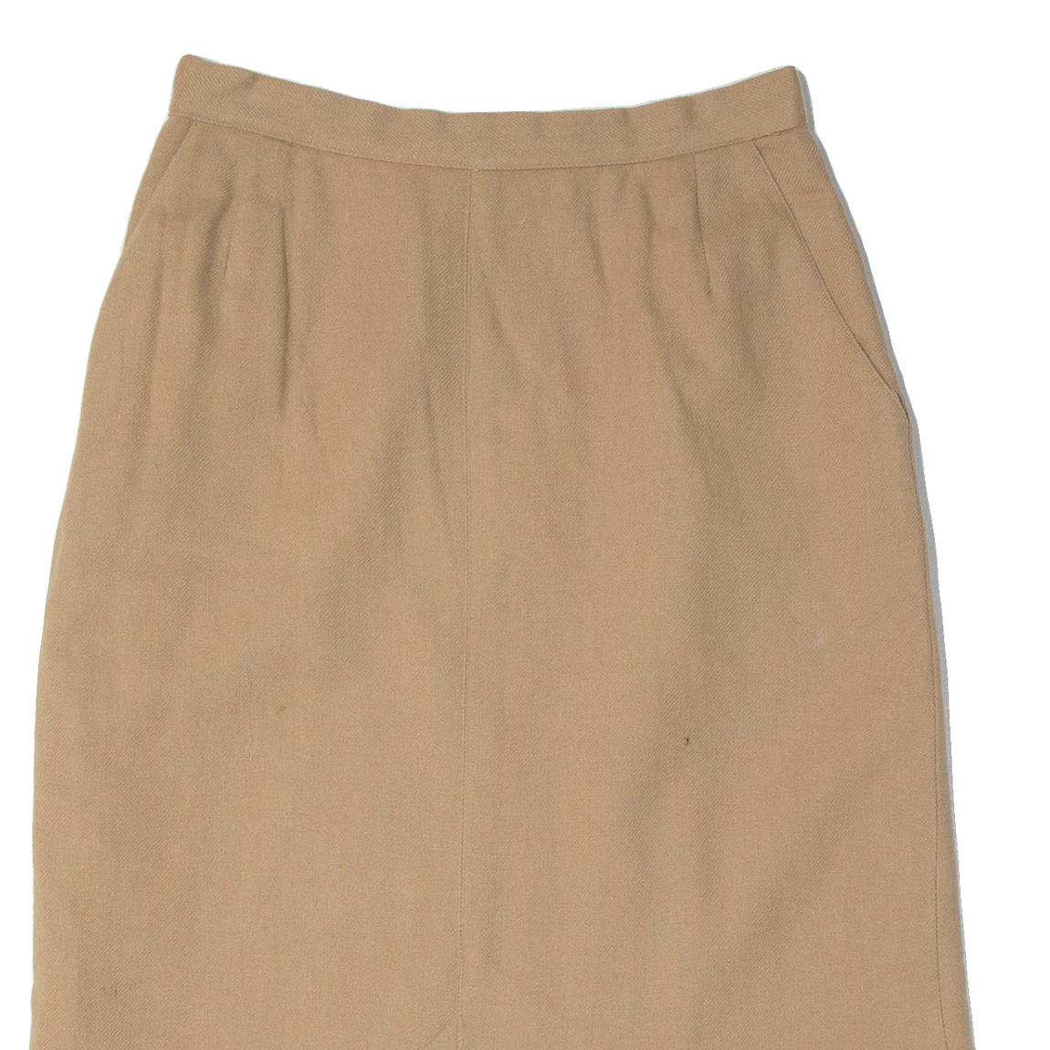 EVAN PICONE Womens Pencil Skirt Beige Knee Length Wool S