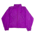 REEBOK Womens Track Jacket Purple Nylon 90s M