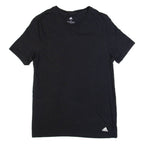 ADIDAS Mens T-Shirt Black S