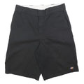 DICKIES Mens Black Casual Shorts M W34 Cotton Blend Workwear
