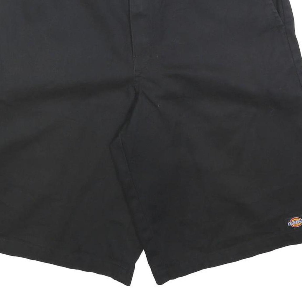 DICKIES Mens Black Casual Shorts M W34 Cotton Blend Workwear