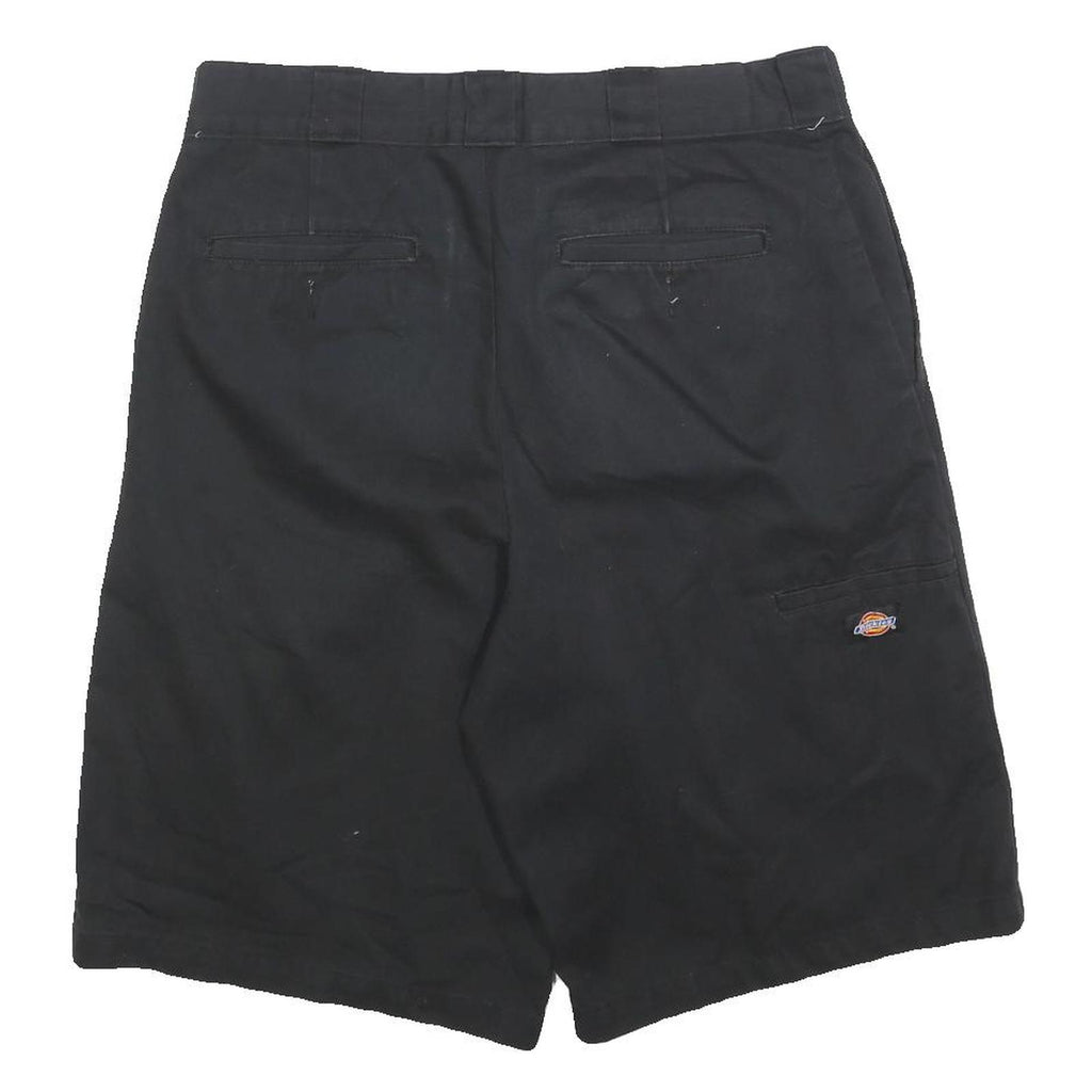 DICKIES Mens Black Casual Shorts M W34 Cotton Blend Workwear