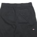 DICKIES Mens Black Casual Shorts M W34 Cotton Blend Workwear