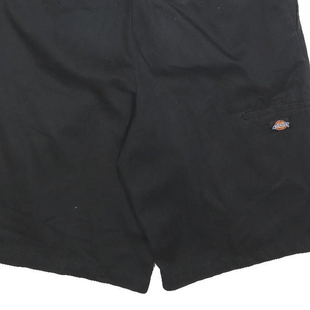 DICKIES Mens Black Casual Shorts M W34 Cotton Blend Workwear