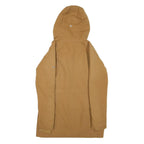 COLUMBIA Womens Brown Outdoor Jacket S Polyester Blend Woven Plain Zip Hooded