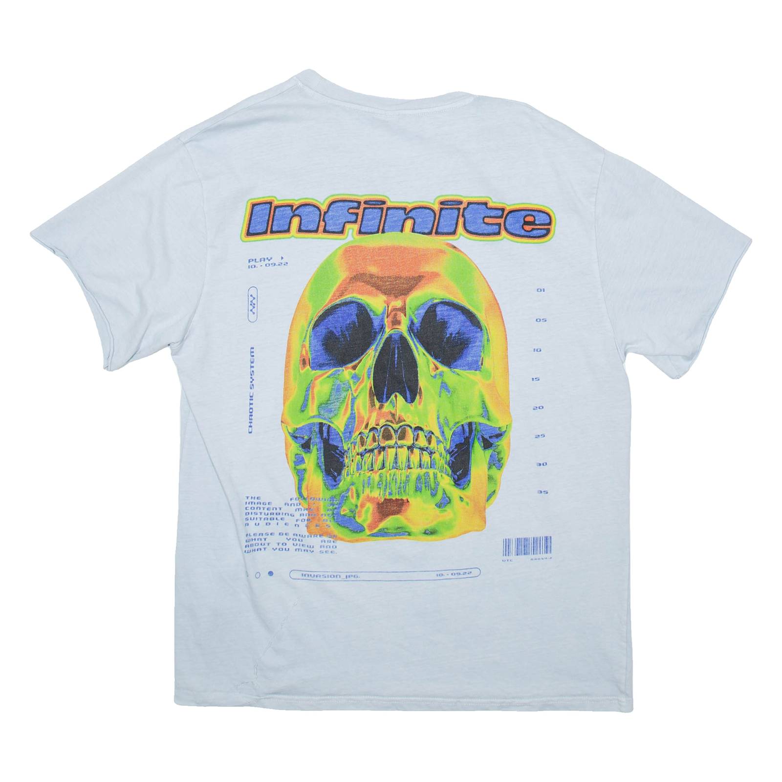 FSBN Mens T-Shirt Blue 2XL