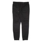 YES OR NO Cargo Womens Trousers Black Slim Skinny W32 L27