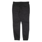 YES OR NO Cargo Womens Trousers Black Slim Skinny W32 L27