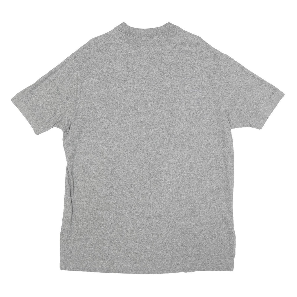 POLO RALPH LAUREN Mens Grey Short Sleeve Plain XL Classic Cotton Blend Polo