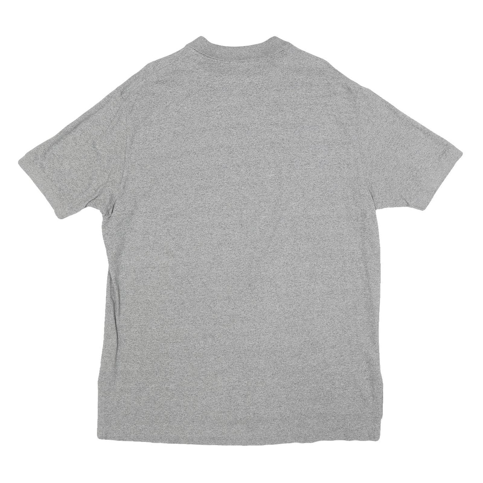 POLO RALPH LAUREN Mens Grey Short Sleeve Plain XL Classic Cotton Blend Polo