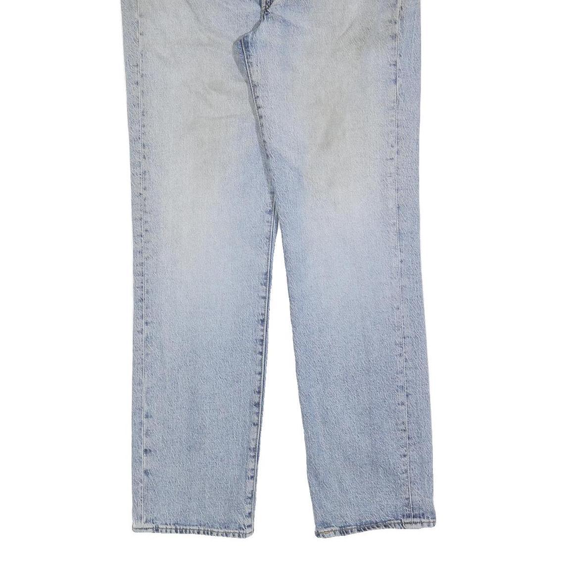 LEVI'S 514 Classic Mens Jeans Blue Classic Straight Denim Light W34 L32