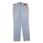 LEVI'S 514 Classic Mens Jeans Blue Classic Straight Denim Light W34 L32