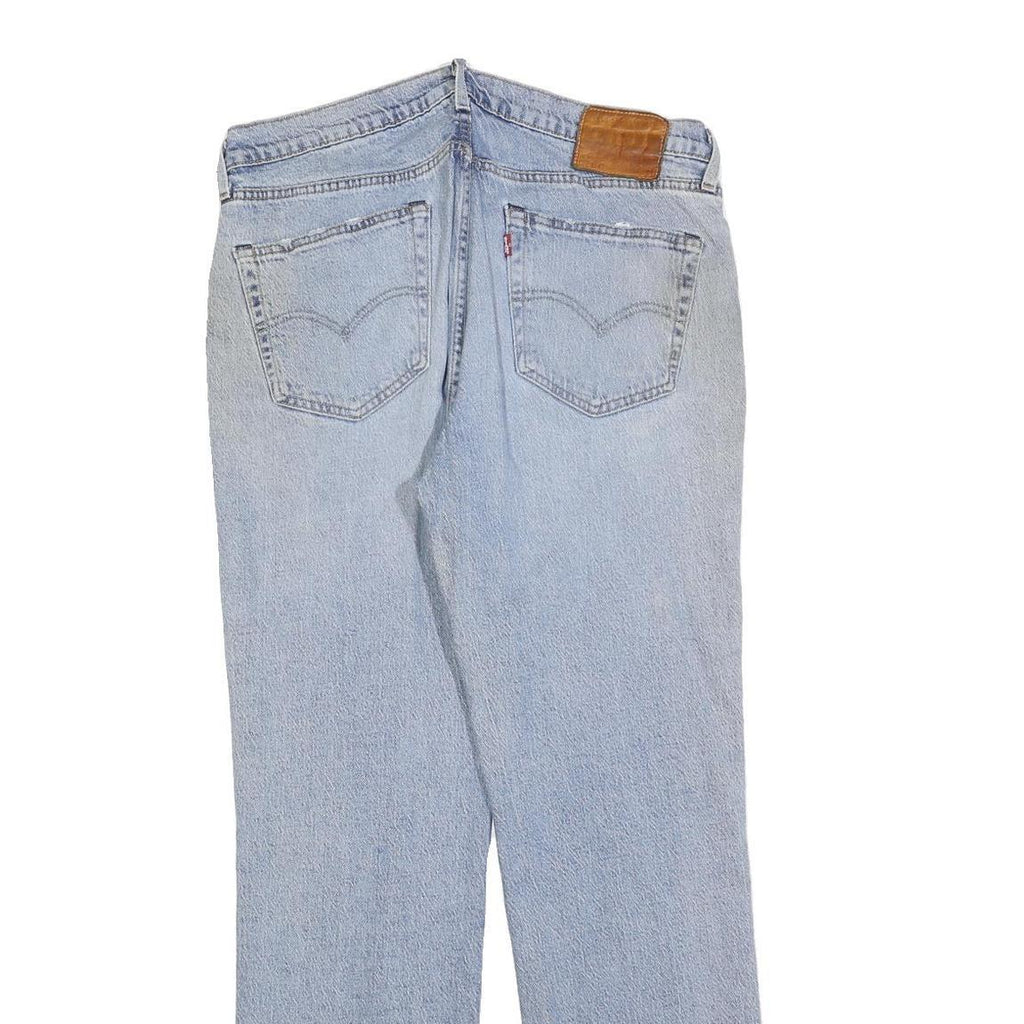 LEVI'S 514 Classic Mens Jeans Blue Classic Straight Denim Light W34 L32