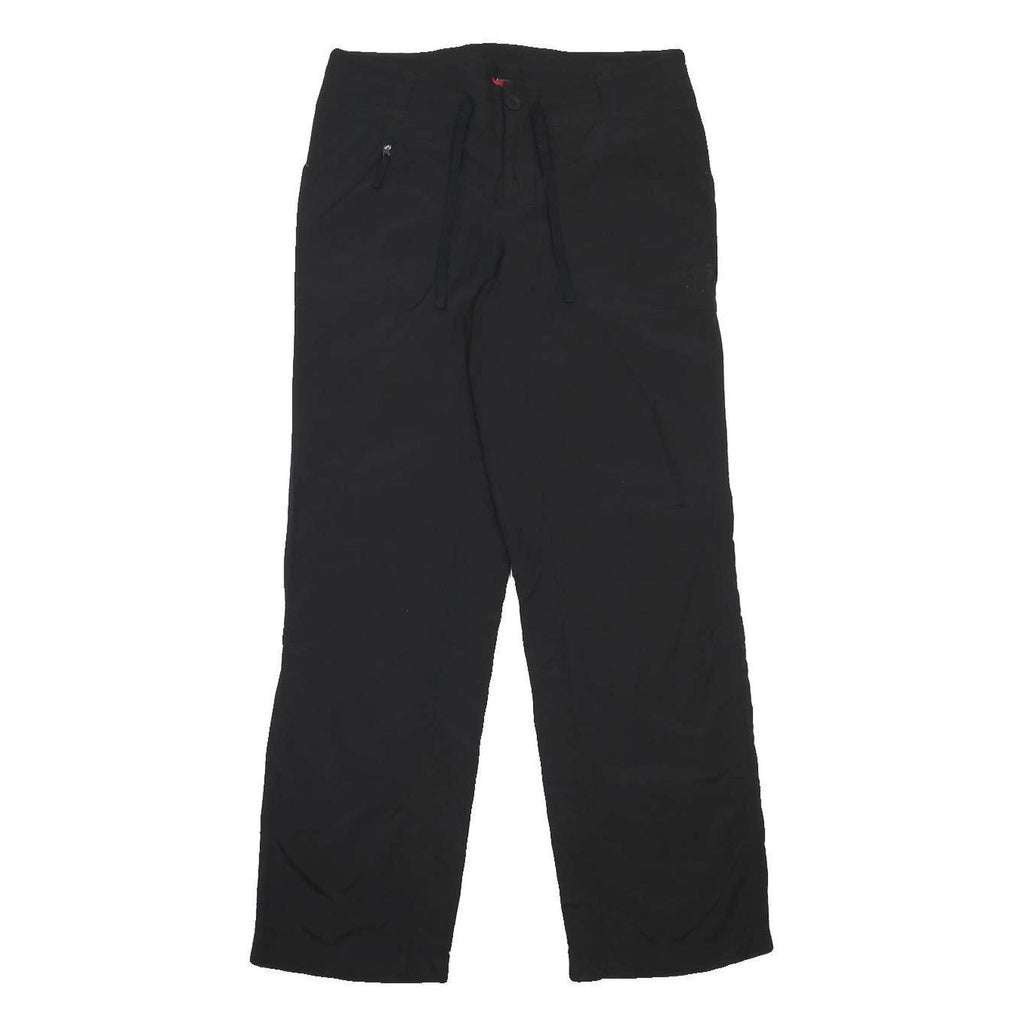 THE NORTH FACE Womens Black Nylon Relaxed Straight Leg Trousers W32 L31 Outdoor