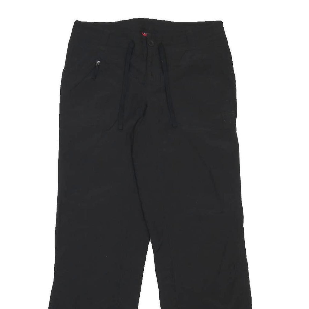 THE NORTH FACE Womens Black Nylon Relaxed Straight Leg Trousers W32 L31 Outdoor