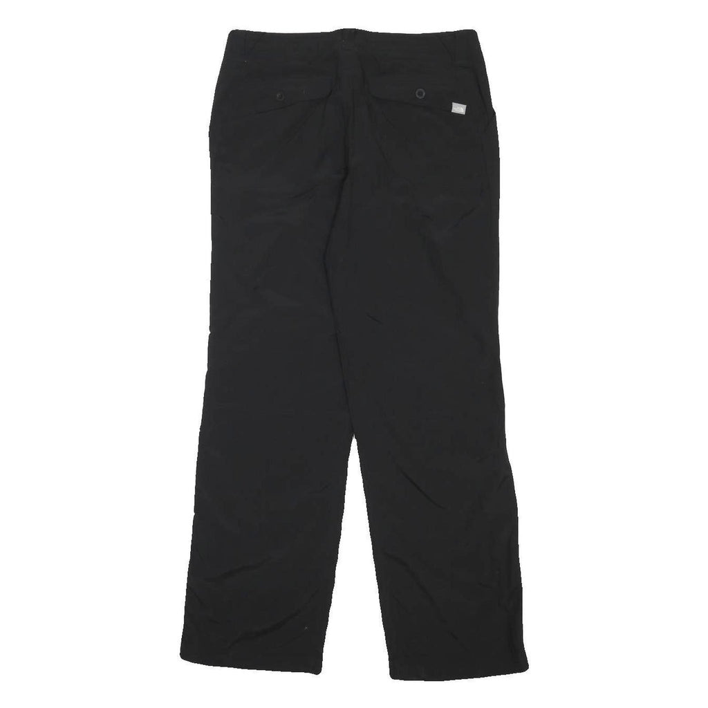 THE NORTH FACE Womens Black Nylon Relaxed Straight Leg Trousers W32 L31 Outdoor